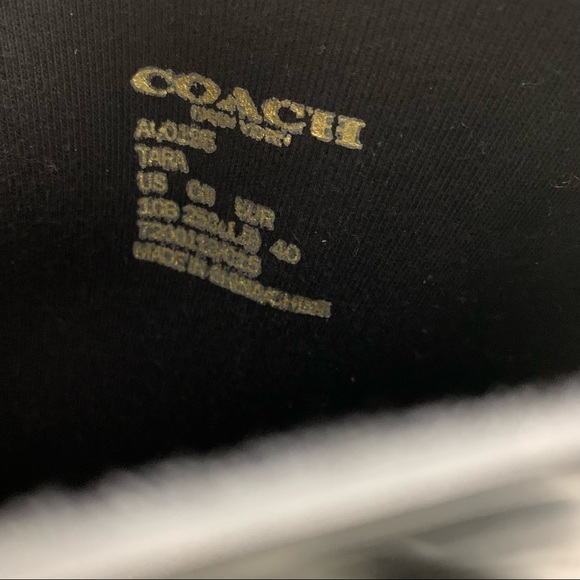 Coach Tara rain boots size 10B - Picture 8 of 11